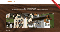 Desktop Screenshot of posta-rueras.ch